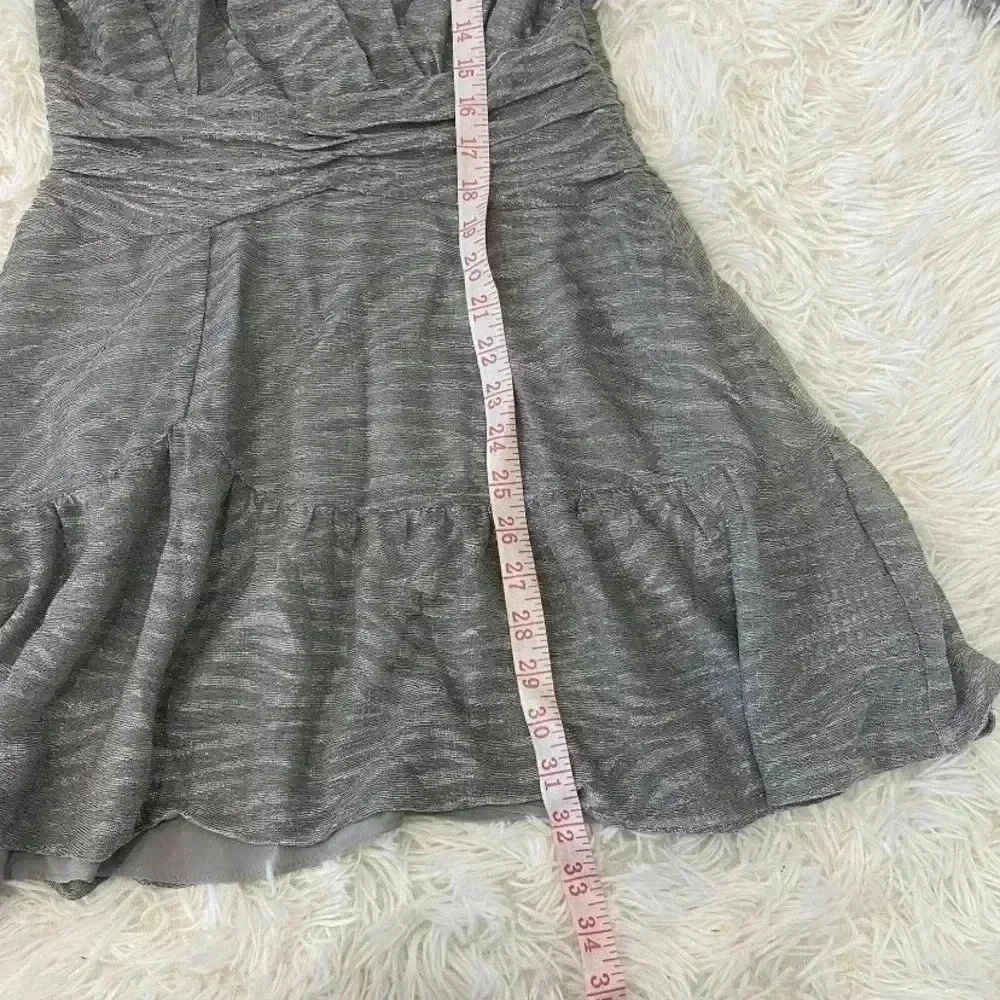 IRO Womens Metallic Ruffled Cocktail Mini Dress Size 34‎